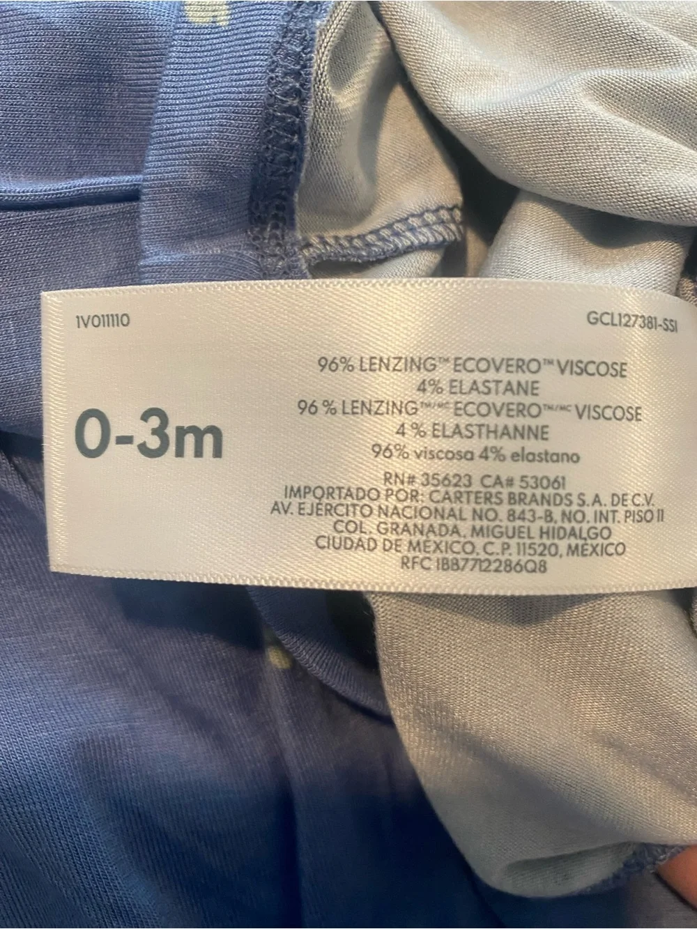 Carter's Navy and Light Blue Boy’s Airplane Sleep Set
